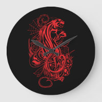 Estilo de tatuaje gótico Pantera Roja Estética osc