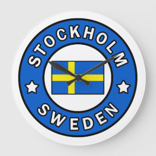 Reloj Redondo Grande Estocolmo Suecia