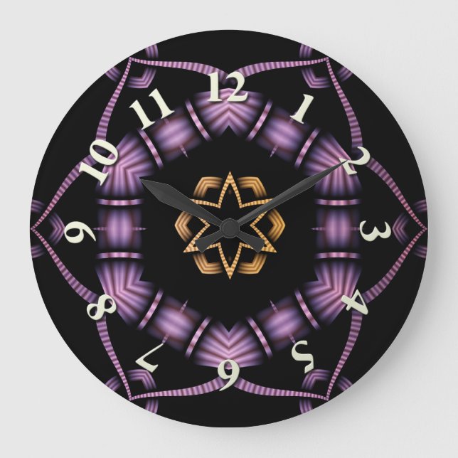 Reloj Redondo Grande Estrella Eléctrica Norte (Anverso)