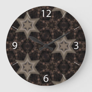 Reloj Redondo Grande Estrellas