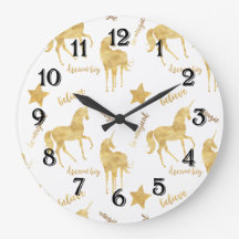 Estrellas inspiradoras de oro de Unicornios    