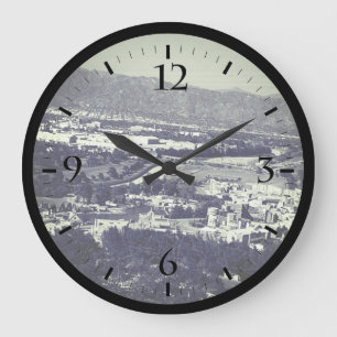 Reloj Redondo Grande Estudio Universal Hollywood California USA Vintage