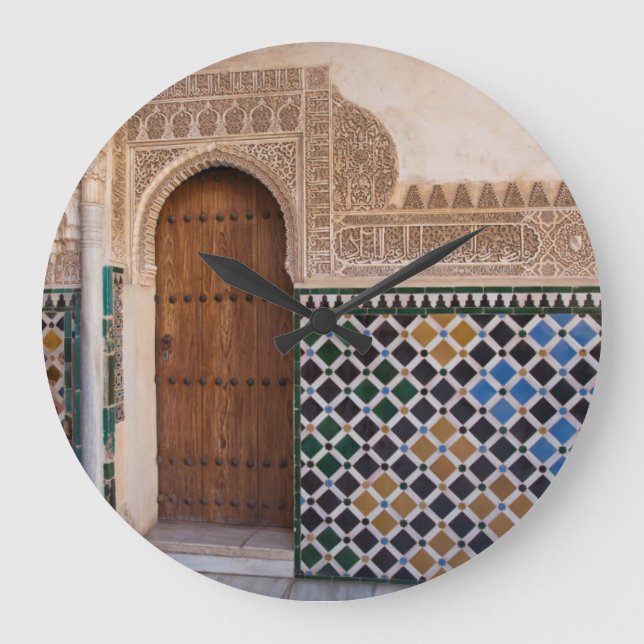 Reloj Redondo Grande Europa, España, Andalucía, Granada, Alhambra (Anverso)
