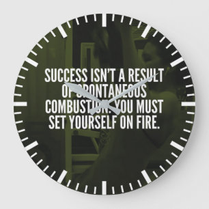 Reloj Redondo Grande Éxito - Solución Inspiradora