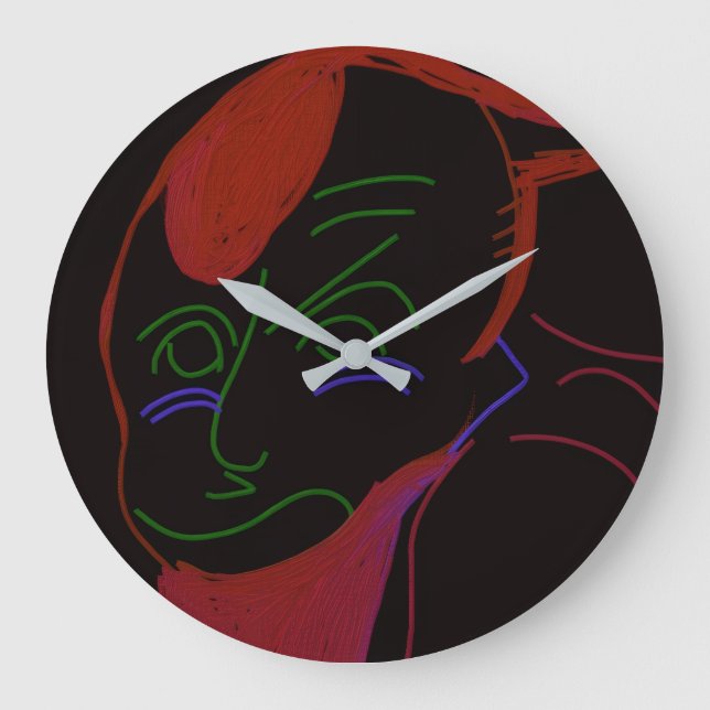 Reloj Redondo Grande Extraordinary Hero  (Anverso)