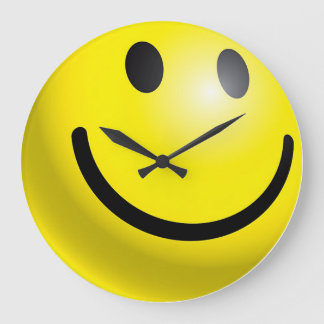 Reloj Redondo Grande Face Wall Clock