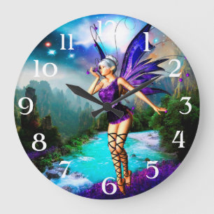 Reloj Redondo Grande Fairy