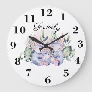 Reloj Redondo Grande Familia