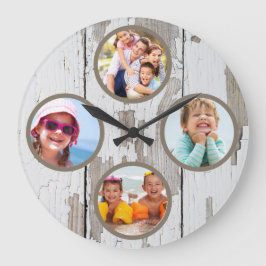 Reloj Redondo Grande Familia Rusa Keepsake multifoto