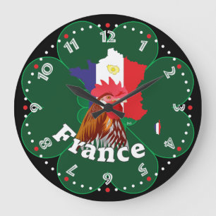 Reloj Redondo Grande Fankreich - France Uhr