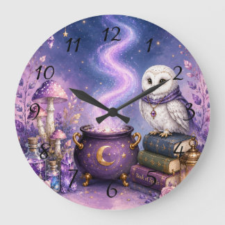 Reloj Redondo Grande Fantasía Mágica Caprichosa