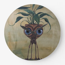 Fantasía Whimsical Surrealism Wall Clock