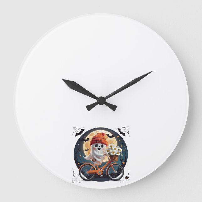 Reloj Redondo Grande Fantasma ciclista (Anverso)