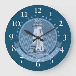 Reloj Redondo Grande Faro