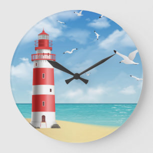 Reloj Redondo Grande Faro