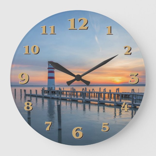 Reloj Redondo Grande Faro (Anverso)