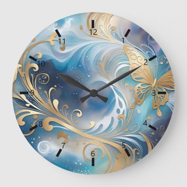 Reloj Redondo Grande Fauna 1 - 001 (Anverso)