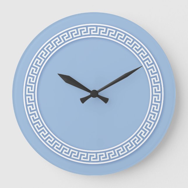 Reloj Redondo Grande Faux Jasperware (Anverso)