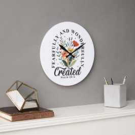 Reloj Redondo Grande Fearente y maravillosamente hecho