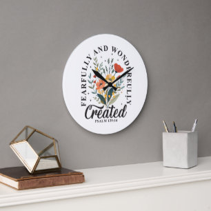 Reloj Redondo Grande Fearente y maravillosamente hecho