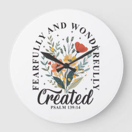 Reloj Redondo Grande Fearente y maravillosamente hecho