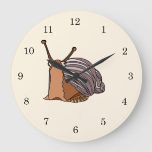 Reloj Redondo Grande Feliz caracol