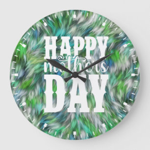 Reloj Redondo Grande Feliz Día de la Madre-11344