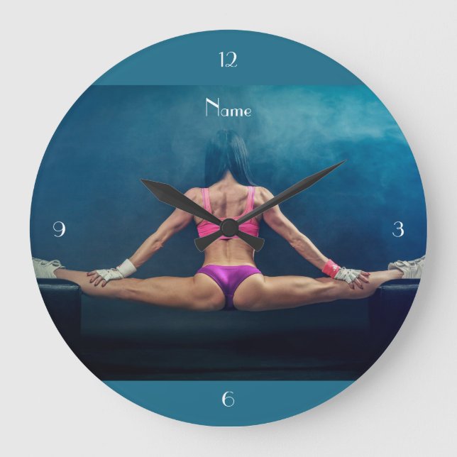 Reloj Redondo Grande Female Fitness Model Split Thunder_Cove   (Anverso)