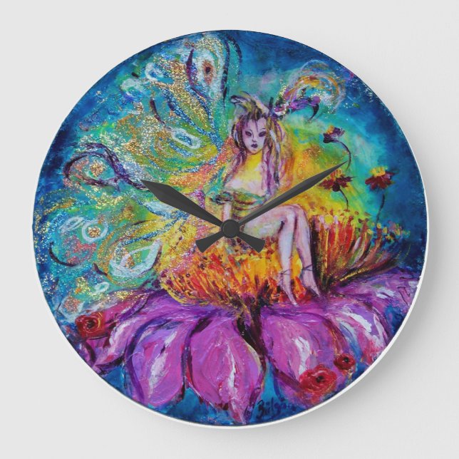 RELOJ REDONDO GRANDE FERIA POR LA NOCHE (Anverso)