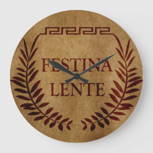 Reloj Redondo Grande Festina lente