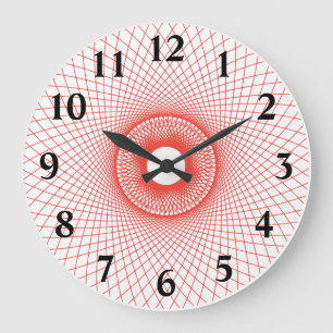 Reloj Redondo Grande Fibonacci Flower Spiro