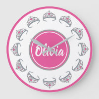 Fiesta de la princesa rosa bonito, corona de Tiara