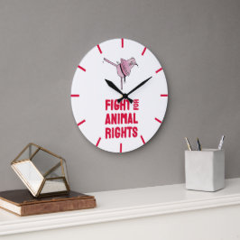Reloj Redondo Grande Fight for Animal Rights