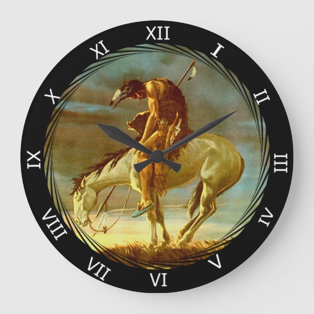 RELOJ REDONDO GRANDE FINAL DE LA CARRETERA (Anverso)