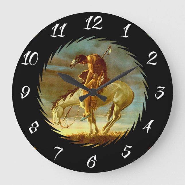 RELOJ REDONDO GRANDE FINAL DE LA CARRETERA (Anverso)