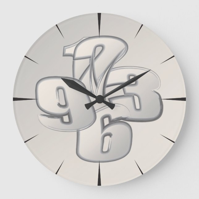 Reloj Redondo Grande Five minutes back (Anverso)