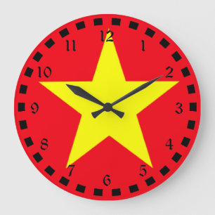 Reloj Redondo Grande Flag of Vietnam