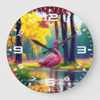Flamingo de pie en el lago-365476