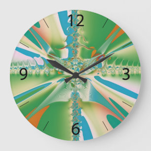 Reloj Redondo Grande Flor de primavera