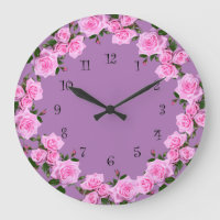 Floral Wreath Style Elegant Wall