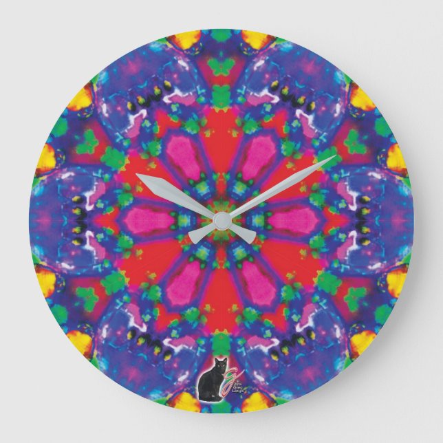Reloj Redondo Grande Florence Kaleidoscope (Anverso)