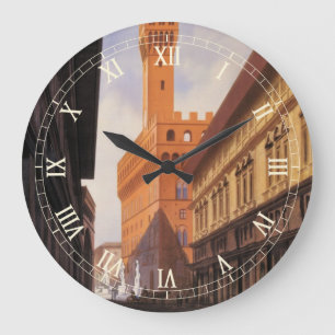 Reloj Redondo Grande Florencia, Florencia, Palazzo Vecchio, Italia Vint