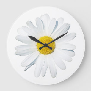 Reloj Redondo Grande Flores   Daisy único