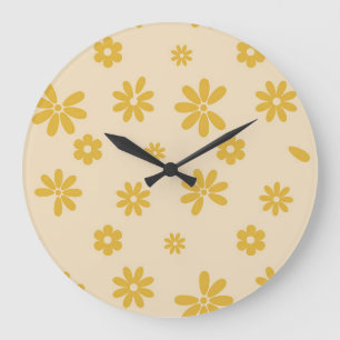 Reloj Redondo Grande Flores y Petals 11