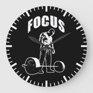 Reloj Redondo Grande FOCUS - Motivación de entrenamiento