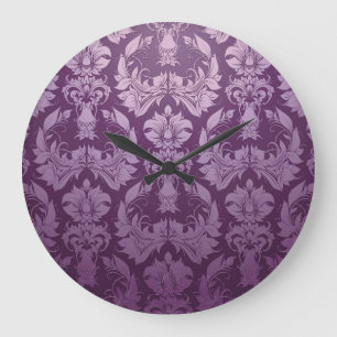 Reloj Redondo Grande Fondo de escritorio clásico: diseño de vintage sin
