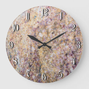 Reloj Redondo Grande Fondo de granito