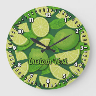 Reloj Redondo Grande Fondo de lima