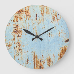 Reloj Redondo Grande Fondo de textura metalizado con cordón y grueso.