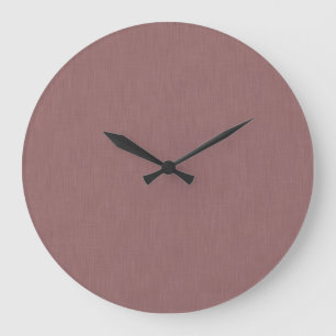 Reloj Redondo Grande Fondo texturizado rosa calmado y simple
